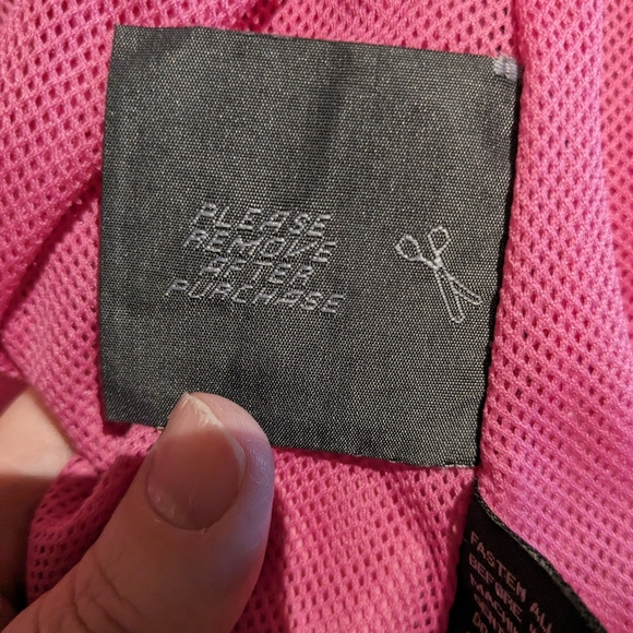 Zeroxposur women's jacket XXL rain repellent shell Pretty Pink W detail - Picture 10 of 10